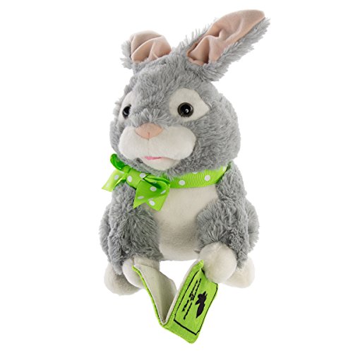 Simply Genius Storytelling Peter Rabbit, Easter Bunny Stuffed Animal, Plush Toy, Animated Stuffed Animals for Easter Decorations, Easter Basket - Thumbnail 3