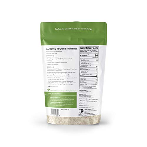 King Arthur, Almond Flour, Certified Gluten-Free, Non-GMO Project Verified, Certified Kosher, Finely Ground, 16 Ounces (Packaging May Vary) - Thumbnail 6
