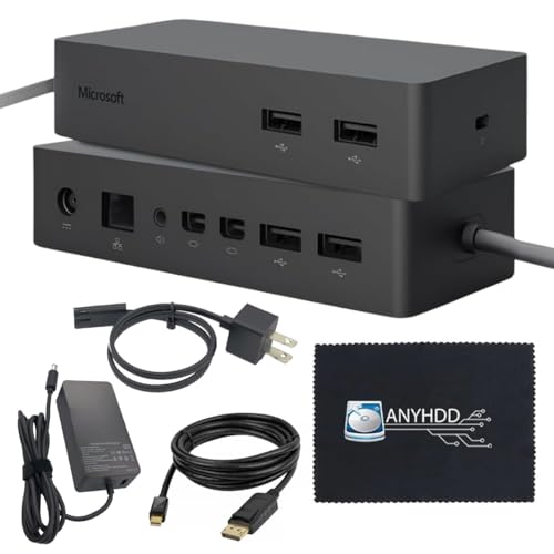 Microsoft Surface Dock PD9-00003 - Surface Pro Docking Station (Black) (Renewed)
