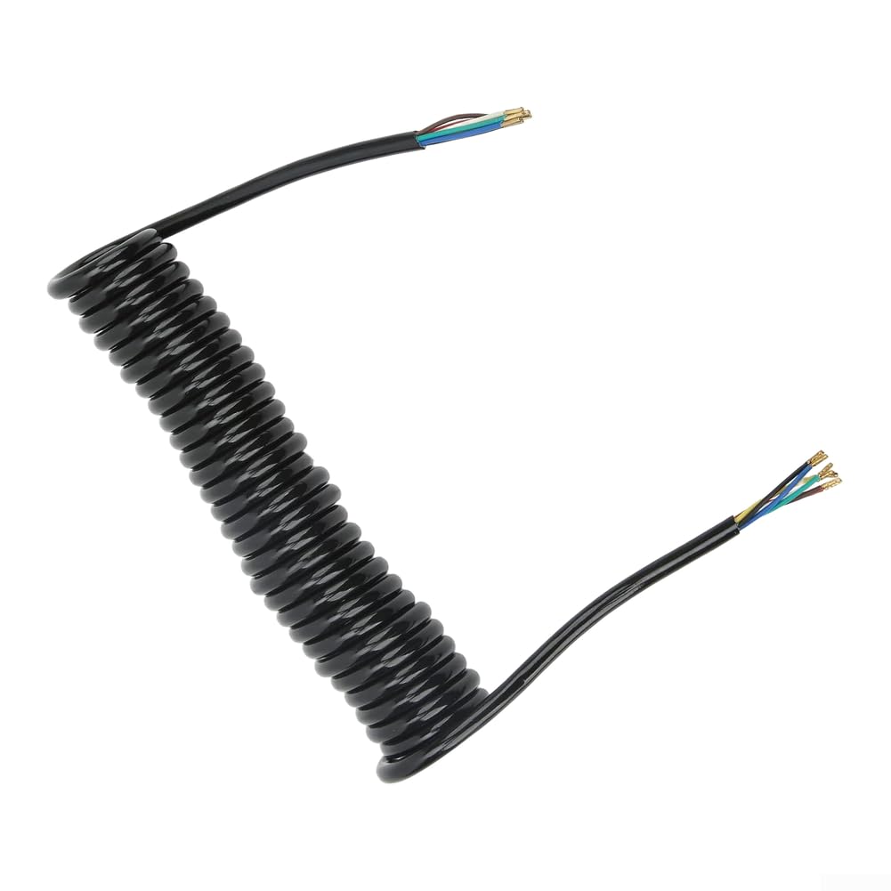 Hänger Adapter 13 zu 7 Pin Steckdose Wetterfest – Kompakter Anhänger Zubehör für KFZ(13 Pin)