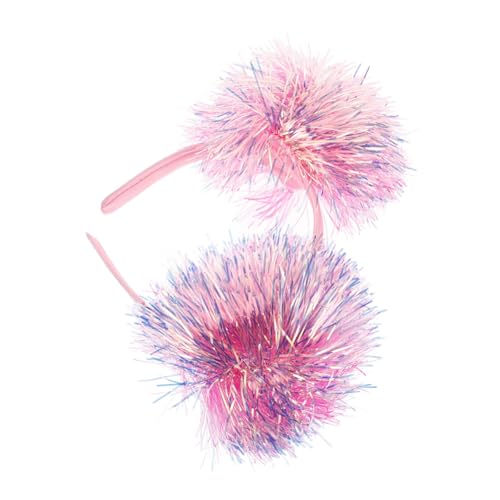 Bandeau à pompons confortable pour éviter les cheveux dans les yeux