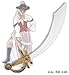 Produktbild Fries 58400 Säbel ca. 50 cm groß gebogen Fasching Karneval Pirat Räuber