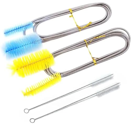 Cepillo para desagüe flexible ideal para limpiar tuberías de cocina y baño 3