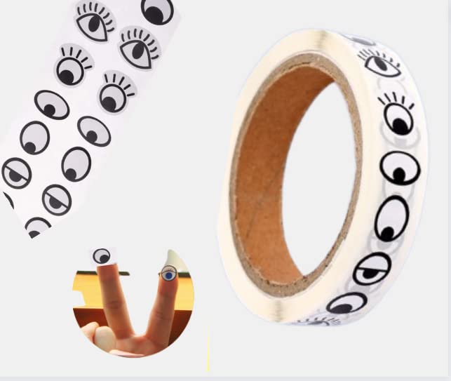 Amazon.co.jp: manatom 目玉シール ぎょろ目ステッカー