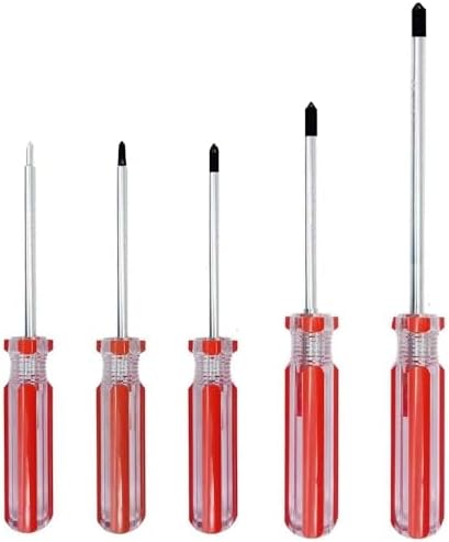 5 Piece Y Tip Screwdriver Set, Magnetic Tri Point Tip Screwdriver Bits Y000(1.5mm) Y00(2.0mm) Y0(3.0mm) Y1(4.0mm) Y2(5.0mm) Y Screwdriver Repair Tool