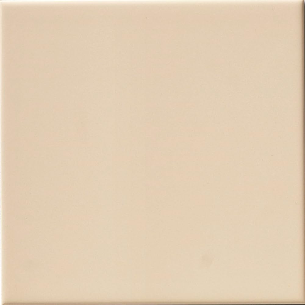 Azulejo de cerámica monocción Blanco brillo de 15x15 (BEIGE)