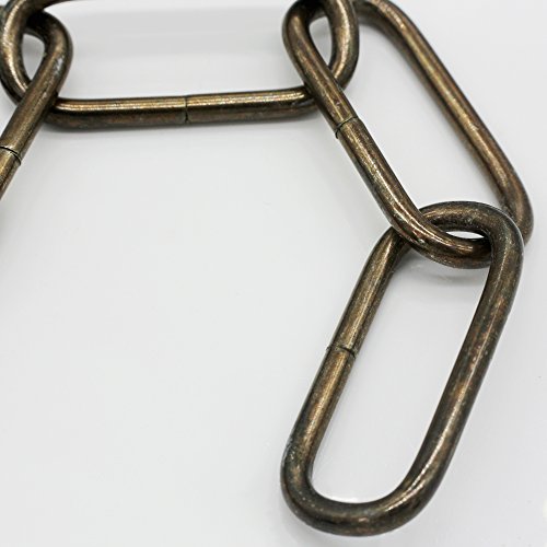 1,5 m lampketting 4 mm oud messing geborsteld ijzer lichtketting sierketting ketting vintage draagkracht 18 kg - Image 3