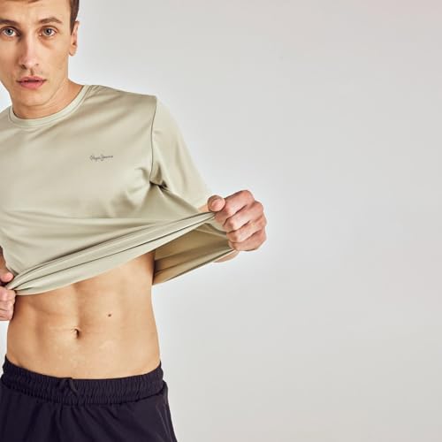 Image of Pepe Jeans Men's Polyester Regular fit T-Shirt