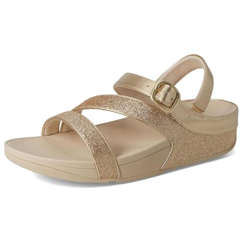 FitFlop Women's Skinny Ii Glitterdust Z-Strap Sandals Wedge2