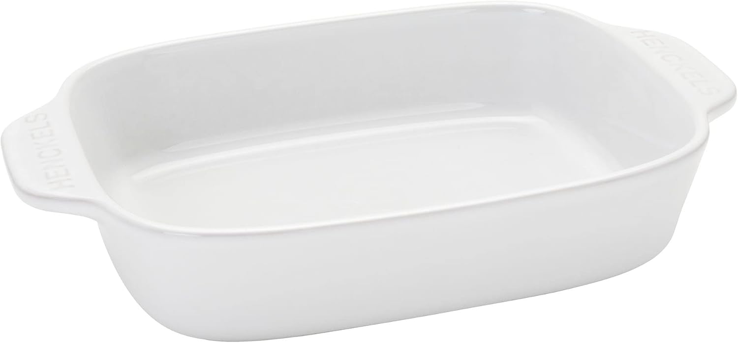 HENCKELS Ceramic 8-pc Mixed Bakeware & Serving Set - White