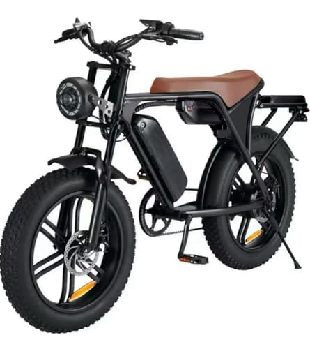 20” Electric Bike, 20 Inch E Bike, Hybrid Bike, 2 X 48V 15AH Double Batteries, 120 KM Range, LCD Display, 7 Gear, Rear Seat, Throttle, Suspension, Double Hydraulic Brakes, Headlight, Indicators New!