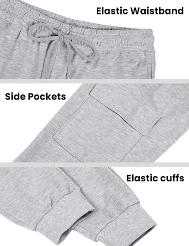 Pantalon de survêtement cargo garçon Auranso avec cordon de serrage et poches