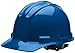 Bullard 51KBP Standard Series Cap Style w/Rain Trough Hard Hat, 4 Point Pin Lock Suspension, Poly Brow Pad, Kentucky Blue, One Size