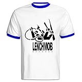 Men's Lench Mob Color Block 100% Cotton Tshirt