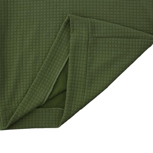 Ymosrh Men's Casual Hoodies, Color Block Long Sleeve Athletic Workout Hoodie Plaid Jacquard Sweatshirts Pullover, M-3XL3