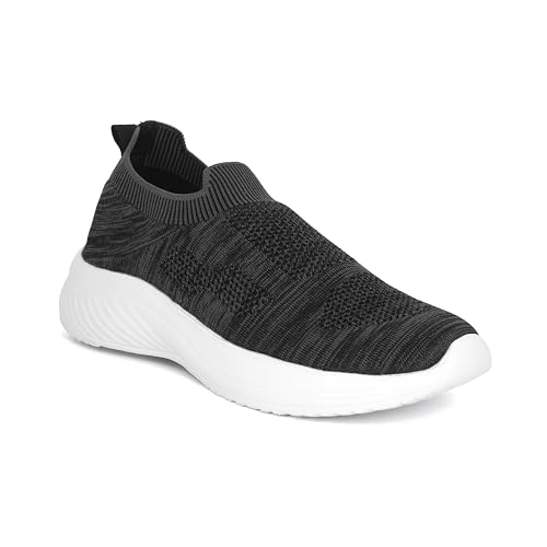 Image of Shinewalk Cruise Men's Lightweight Slip-On Walking Shoes | Breathable Knit Upper, Soft Memory Form Sole & All-Day Comfort.