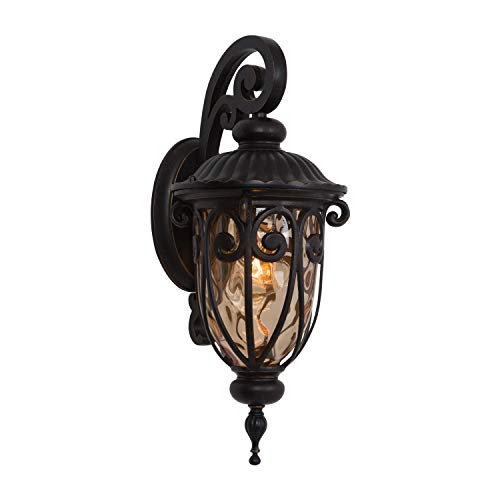 Yosemite Home Decor 519SDIORB Viviana Collection Seven-Inch Incandescent Hanging, 1-Light Wall Sconce/18.25, Oil-Rubbed Bronze, 50 Piece