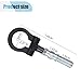 Car Front Bumper Tow Hook, Waterproof Screw-on Trailer Pull Ring, Car Exterior Decoration Sticker, Universal Bumper Trailer Tow Hook Accessories for Car Truck SUV - Only for Decoration (Black)