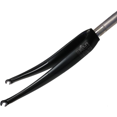 State Bicycle Carbon Fork, Black/Silver