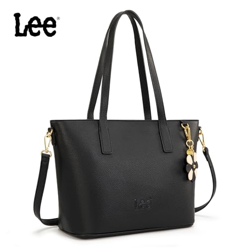 Bolso grande tipo tote para mujer con bandolera y asa miniatura 3