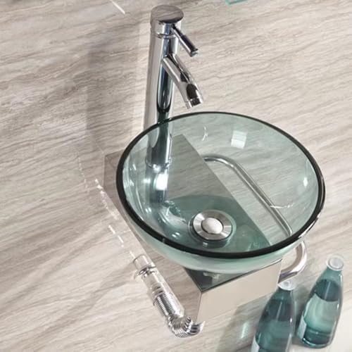 HEFJIAYCIQ �����K���X�ی^�{�E���^���ʊ�A�Ǌ|�����N���[�N���[�����ʑ�A���ʉ��ϑ�L���r�l�b�g�ƃz�e���p���ʑ䏬�^�J�E���^�[�g�b�v�{�E��,Green 1,31cm