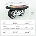 TKT FreeSkates - Metal Split Wheel Skateboard - High Resilience Free Drift Board - Maple Deck Drift Shoes with Edge Protector - High End Bearing Portable Outdoor Free Drift Plate