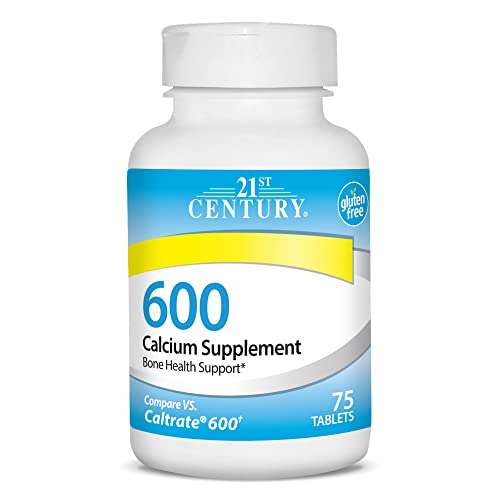 21St Century Calcium Supplement, 600 Mg, 75 Count #TOP1