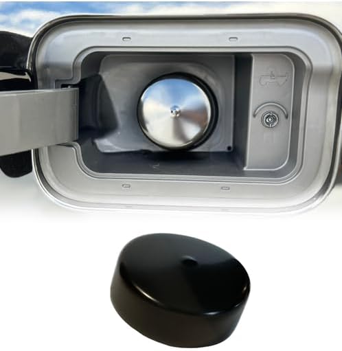 Cap & Shield Tapa de gasolina sin tapa de 2.5 pulgadas, cubierta de suciedad y polvo compatible con Jeep, Dodge, Ram, y modelos Select Ford, disponible en Yaxa El Salvador