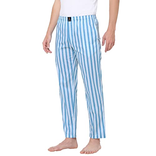Image of Urban Scottish Men's Lounge Pants 100% Cotton Men's Lounge Night Pant Comfortable Leisure-Wear Lower with an Elastic Waist-Band and Regular Fit Track Pants, Machine Washable Stay at Home
