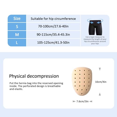 Faja para Hernia Inguinal Ajustable Talla M Beige miniatura 2
