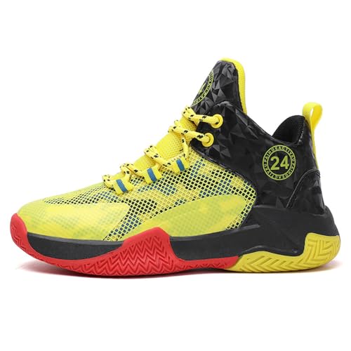 Hixingo Scarpe da Basket per Bambini e Ragazzi Scarpe da Ginnastica Scarpe da Corsa Sportive, Antiscivolo Traspirante...