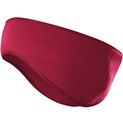 joeyoung fleece ear warmers for men women kids - winter headband ear muffs ear covers for cold weather running cycling ski