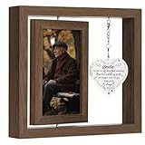 PIKPEOD Memorial Picture Frame Gifts for Loss of Uncle, Grief Gifts for Women Man, Sympathy Gift for Loss of Uncle, Remembrance Condolence Funeral Bereavement Gift, Picture Frame 4x6