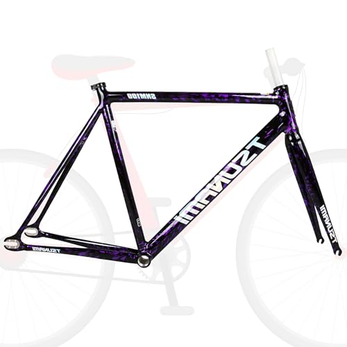700C A~jE ŒMA]ԃt[Zbg 49cm 52cm 55cm 58cm [XgbN]ԃt[ Cu[L ]ԃt[ tH[Nt NCbN[X 100/120mm z(58cm Purple)