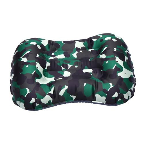 BESPORTBLE Camping Travel and Outdoor Inflatable Pillow Lumbar Pillow Head and Neck Support Portable Rest for Daily Use