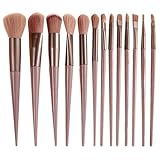 Ben Spazzole Per Il Trucco - Brush Di Fondazione | 13x Setole Morbide Professionali Di Fondazione Sintetica In Polvere Concettori | Miscelatori Di Ombretti | Strumenti Di Fondazione Per I Professionis