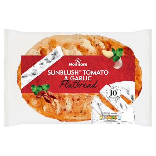 Morrisons Sunblush Tomato & Garlic Flatbread 243g