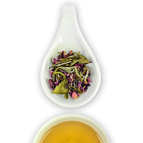 Rose Moonlight White Tea 100 Grams (40 Cups) by The Tea Shelf I A