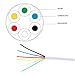 FiveStarCable 22-6 1000 Ft 22 AWG 6 Conductors Alarm Security Wire 22/6 22-6 Security Cable Alarm Audio Power Bulk Cable White