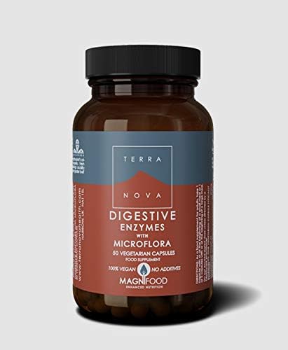 Terranova Digestive Enzymes with Probiotics Complex – 50 Vegicaps Terranova Digestive Enzymes with Probiotics Complex – 50 Vegicaps