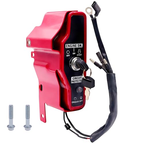 DVBB Generator Ignition Key Switch Box Compatible with Honda GX340 GX390 with Keys Engine Stop On Switch for Predator 420cc 389cc 11hp 13hp Engine Generator Ignition Key Switch