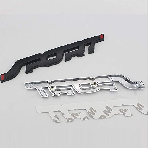 Go-Upp 3D Sports Chrome Metal Car Sticker Emblem Badge Decals Stickers For Ford Jeep Dodge Mercedes Bmw Mustang Volvo Chevrolet Nissan Audi Vw Ford Honda Toyota Jaguar Decoration Accessories #TOP3
