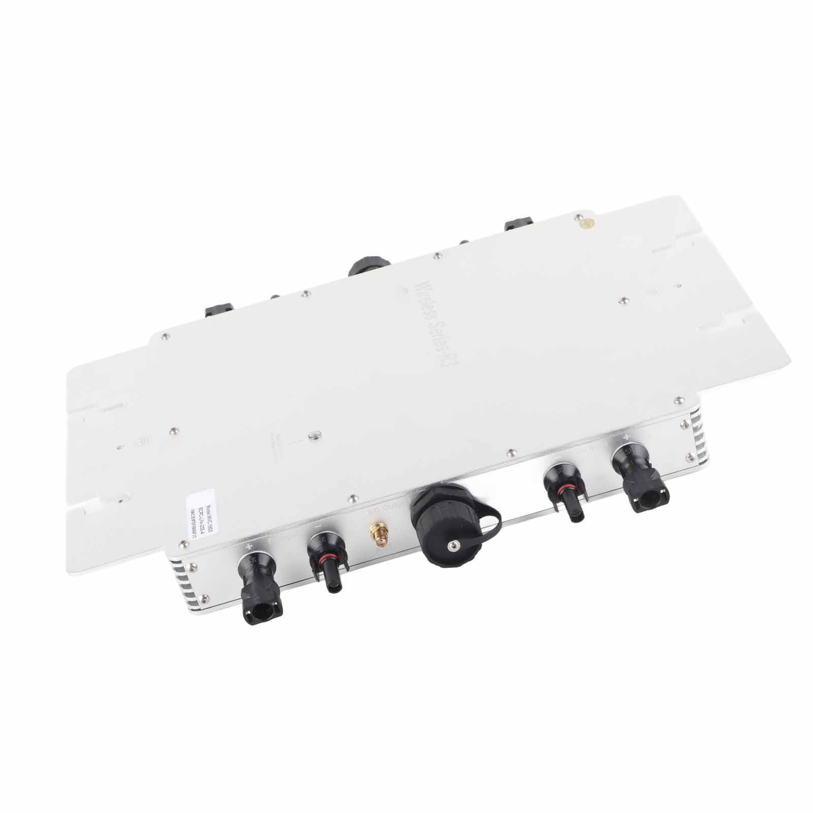 Fafeicy WVC 1600 1600 W Mikroinwerter Sieciowy MPPT IP65 Wodoodporny Stop Aluminium do Systemu Paneli Słonecznych z Monitorowaniem Aplikacji Mobilnej