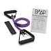 Black Mountain Products Single Resistance Exercise Band with Door Anchor and Starter Guide, 45-50-Pound, Purple