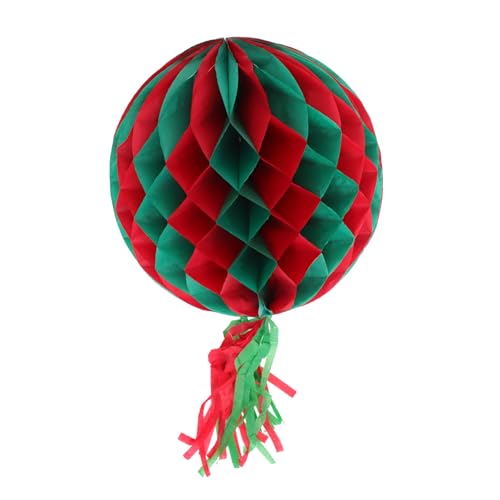 Cabilock Boule Papier Alvéolé Décorative Et Verte Pour Mariage Et Fêtes Ornements Suspendus Pour Événements Spéciaux Décorations De Fête Polyvalentes