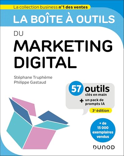 livre La boîte à outils du Marketing digital - 3e éd.
