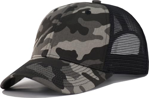Image of XL XXL 3XL Oversized Big Head Hats Mens Structured Baseball Cap Fit for Size 7 1 /2, 7 5 /8, 7 3 /4, 7 7 /8, 8, 8 1 /8