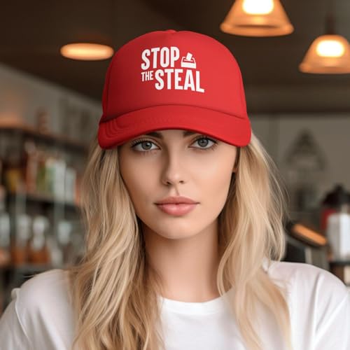 Gorra Trucker Malla Stop The Steal Unisex miniatura 4