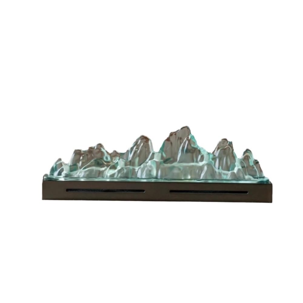 Incense Holder, Simple Glazed Horizontal Incense Burner Classical Tea Room Holder Home Decoration Ornament