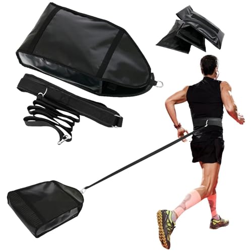Entrenamiento de arrastre de trineo de servicio pesado | Opciones de peso personalizables | Entrenador de trineo de trineo ajustable | Entrenador de trineo con 3 bolsas de de peso para